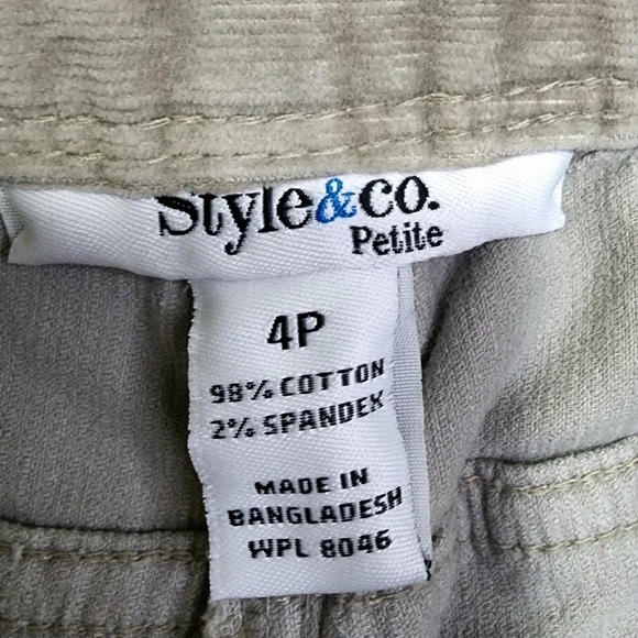 Style & Co. Women's Straight Leg Pants - Light Gray - Picture 6 of 8